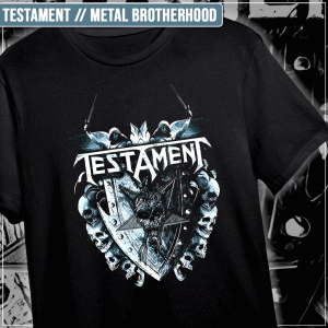 Remera "Testament: Metal Brotherhood"