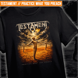 Remera "Testament: Practice What You Preach"
