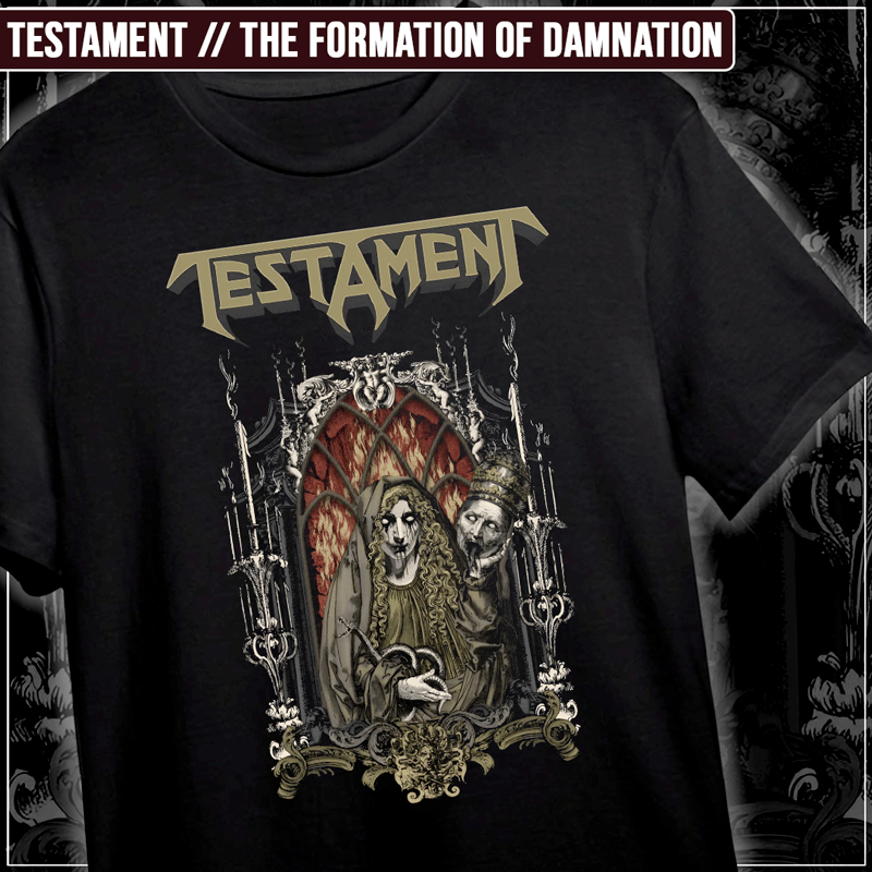 Remera "Testament: The Formation of Damnation"