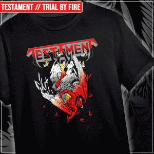 Remera "Testament: Trial by Fire"