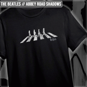 Remera "The Beatles: Abbey Road Shadows"