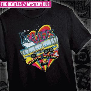 Remera "The Beatles: Mystery Bus"