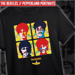 Remera "The Beatles: Pepperland Portraits"