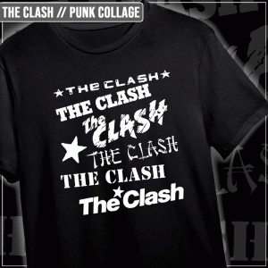 Remera "The Clash: Punk Collage"