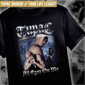 Remera "Tupac Shakur: Thug Life Legacy"
