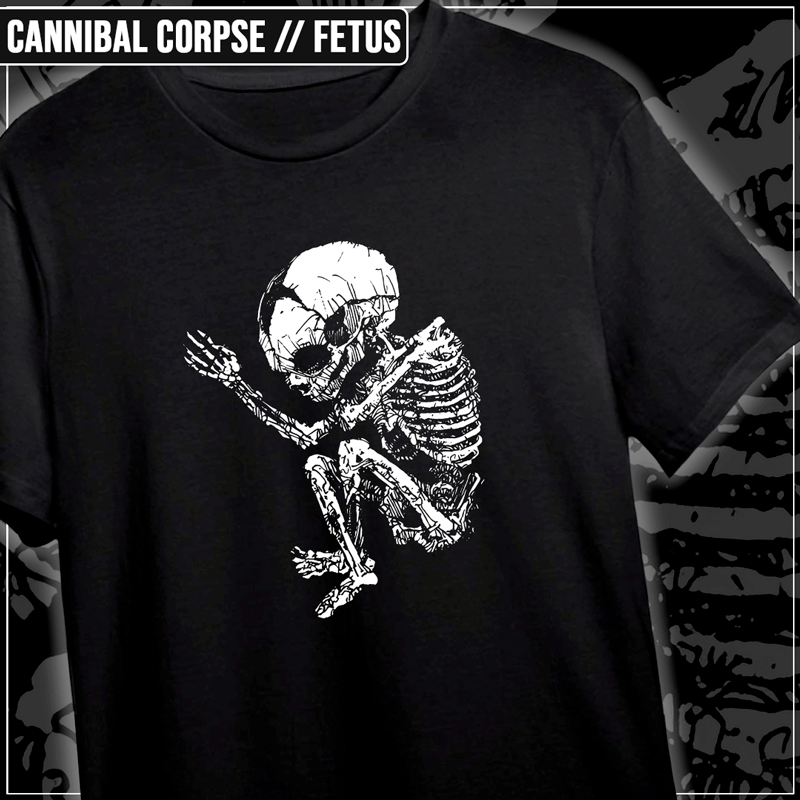 Remera "Cannibal Corpse: Fetus"