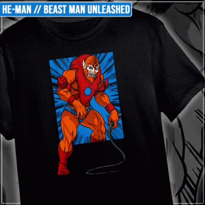 Remera "He-Man: Beast Man Unleashed"