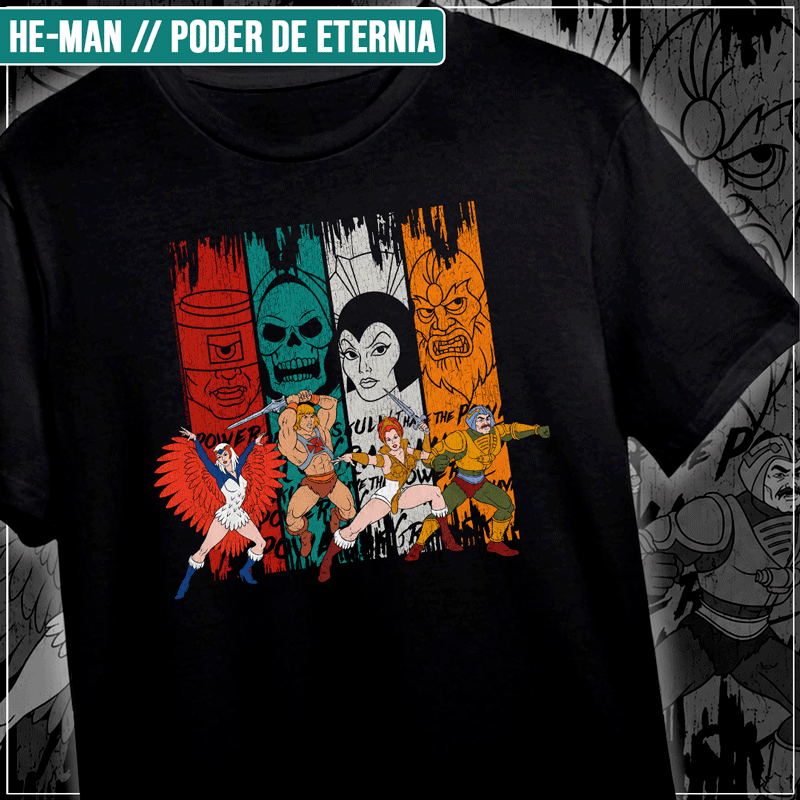 Remera "He-Man: Poder de Eternia"