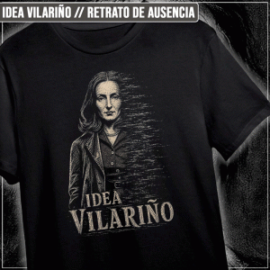 Remera "Idea Vilariño: Retrato de Ausencia"