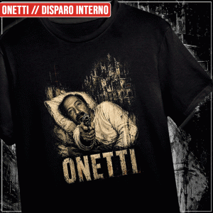 Remera "Onetti: Disparo Interno"