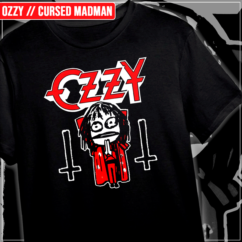 Remera "Ozzy: Cursed Madman"