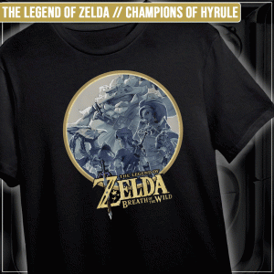 Remera "The Legend of Zelda: Champions of Hyrule"