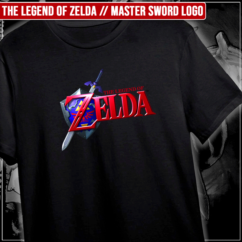 Remera "The Legend of Zelda: Master Sword Logo"