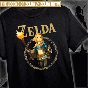 Remera "The Legend of Zelda: Zelda BOTW"