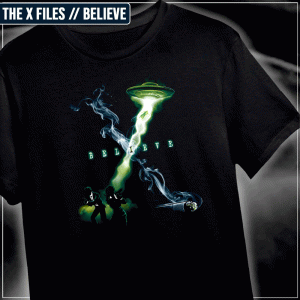 Remera "The X Files: Believe"