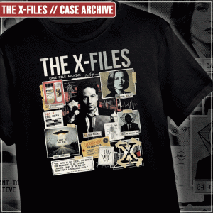 Remera "The X-Files: Case Archive"