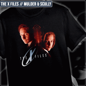 Remera "The X Files: Mulder & Scully"