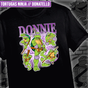 Remera "Tortugas Ninja: Donatello"