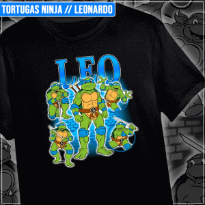 Remera "Tortugas Ninja: Leonardo"