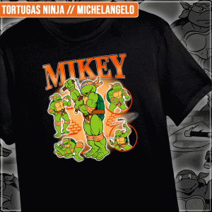 Remera "Tortugas Ninja: Michelangelo"