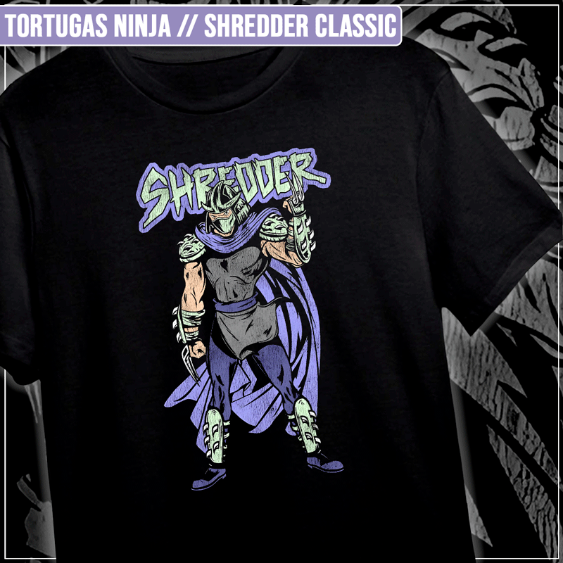 Remera "Tortugas Ninja: Shredder Classic"