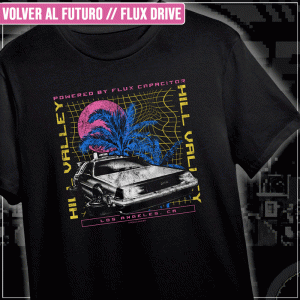 Remera "Volver al Futuro: Flux Drive"