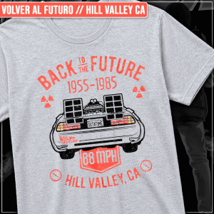 Remera "Volver al Futuro: Hill Valley CA"